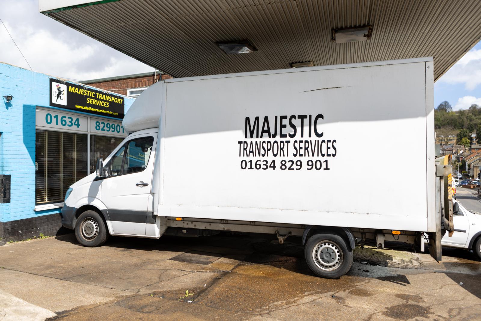Majestic removal van